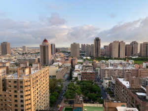 Tainan, Taiwan city skyline