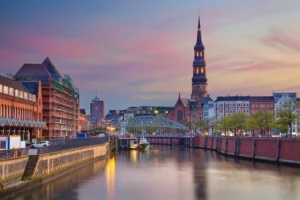 Hamburg, Germany skyline