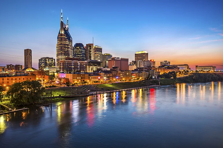 Nashville city skyline