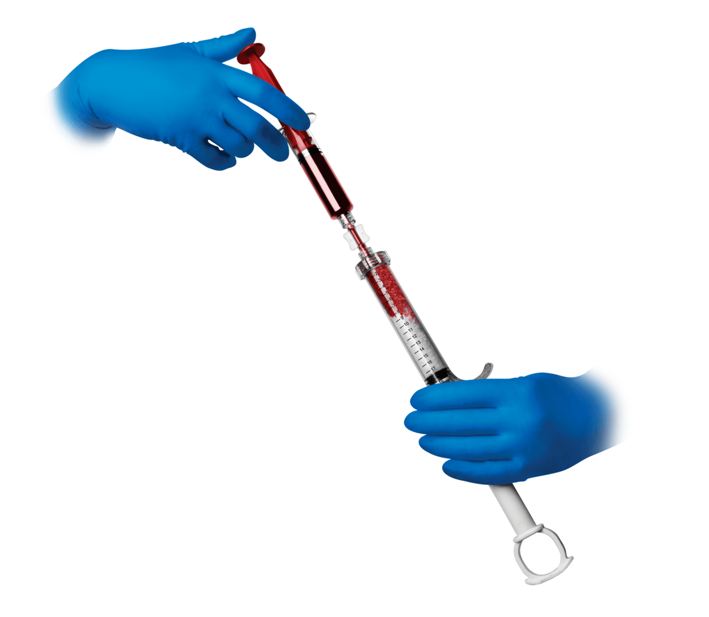 ALLOCATE™ delivery of KINEX Bioactive Gel and syringe