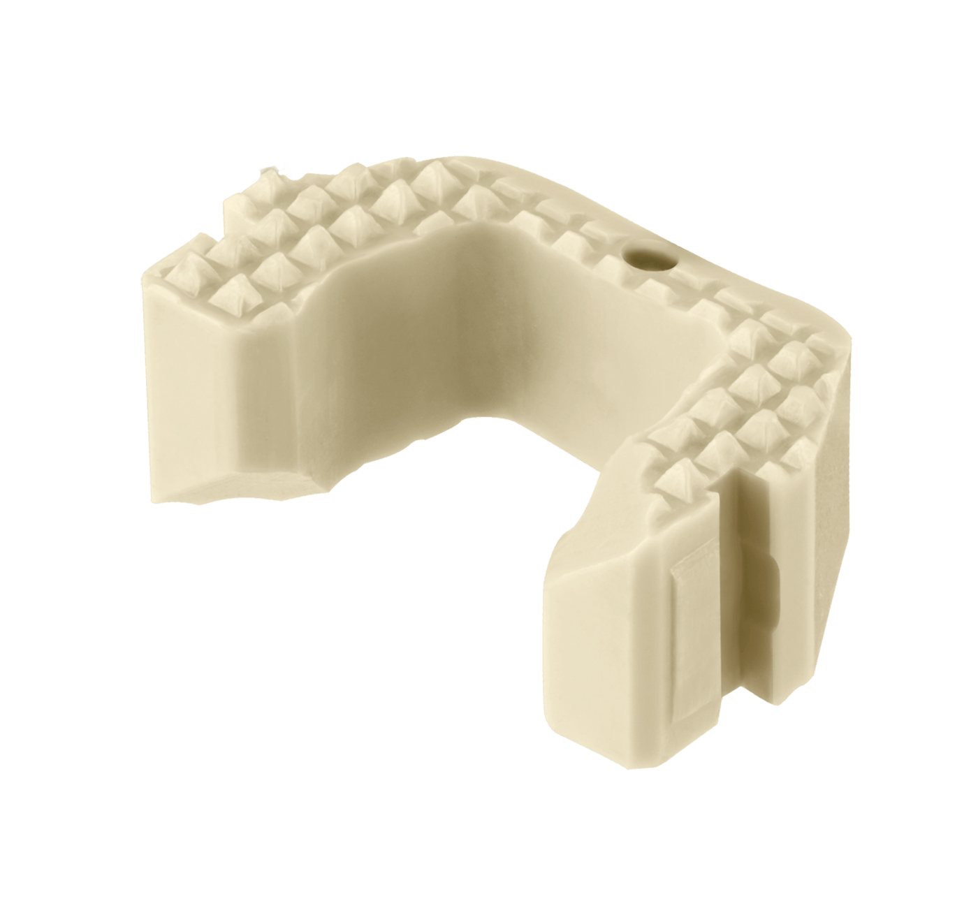 COALITION AGX® ACDF Peek Spacer, Oblique View