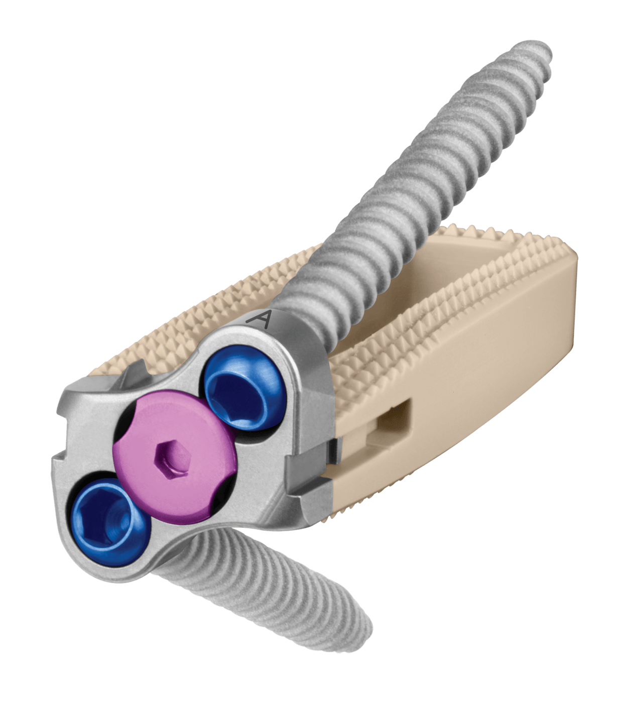 InterContinental® Integrated Lateral Interbody Spacer, Oblique View