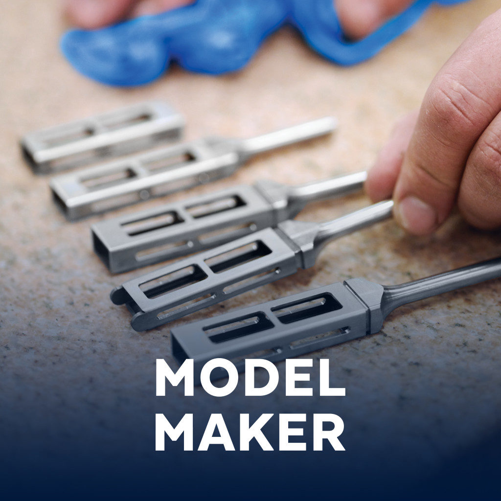 Model maker handling models