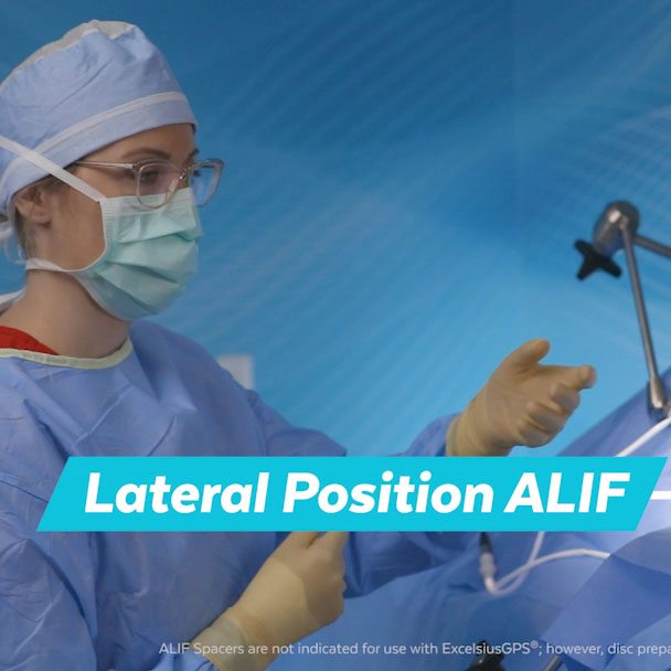 Excelsius Lateral 360 Lateral Position ALIF