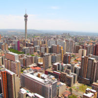 Johannesburg South Africa skyline