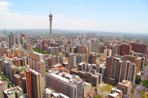 Johannesburg South Africa skyline