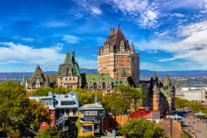 Quebec city skyline