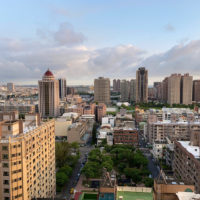 Tainan, Taiwan city skyline