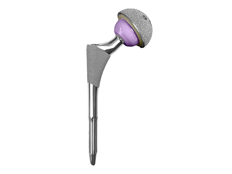 Protract hip stem with ONVOY shell