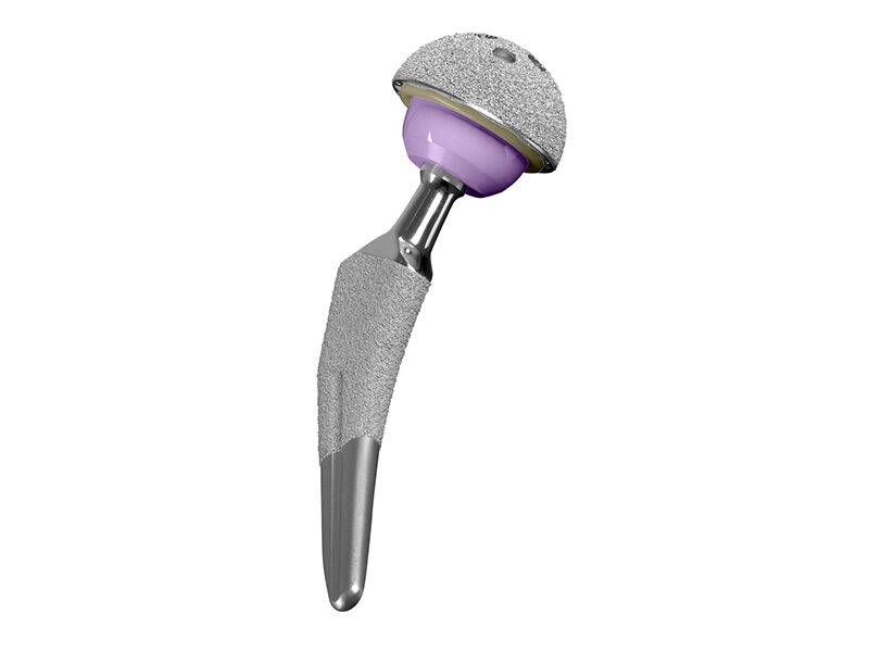 Provident II hip stem with ONVOY shell