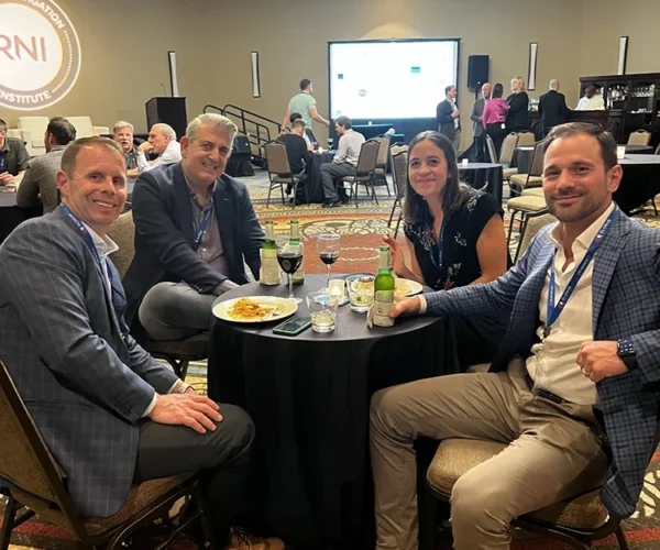 Attendees at table