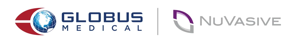 Globus Medical and NuVasive logo