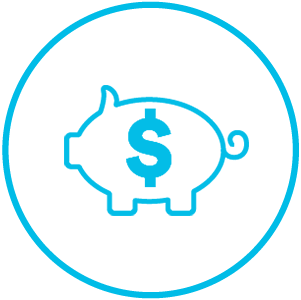 Piggy bank icon