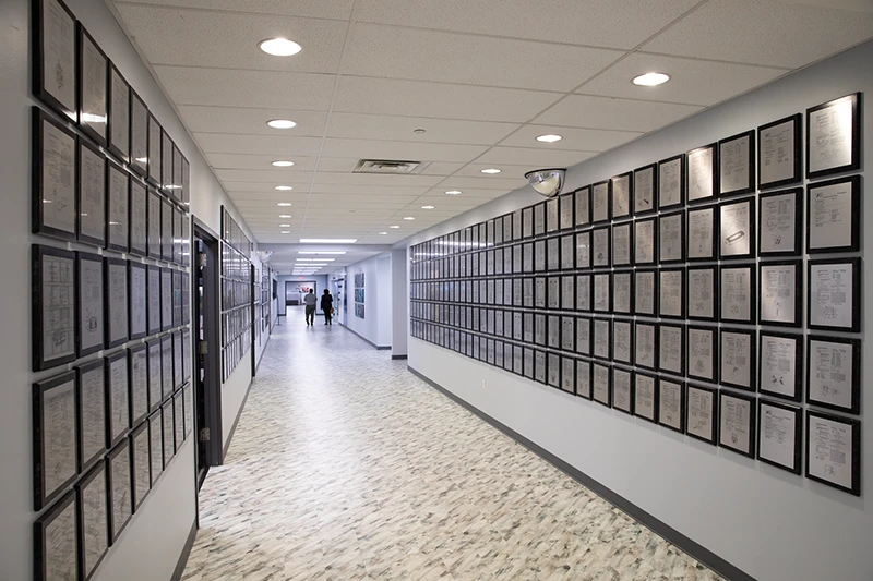 Globus patent wall