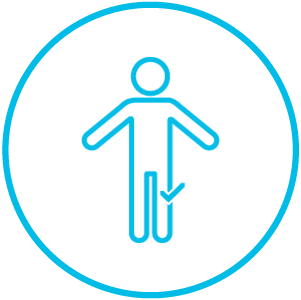 Weight bearing icon