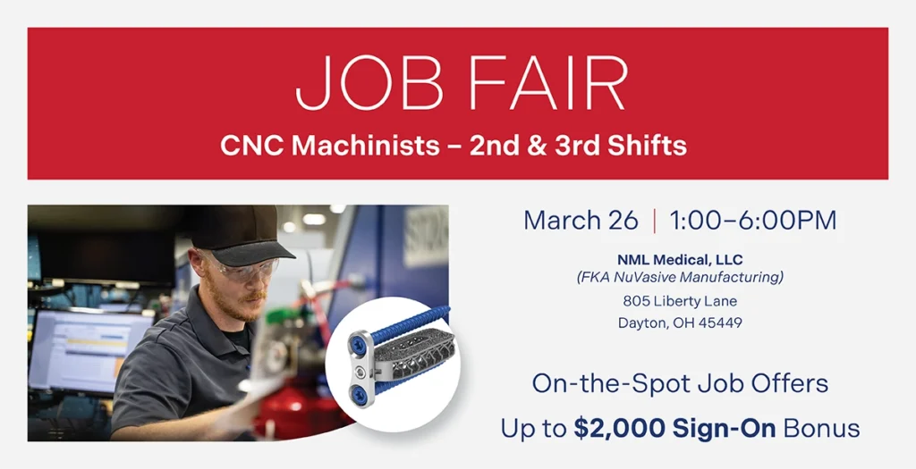 2026 NML Job Fair banner